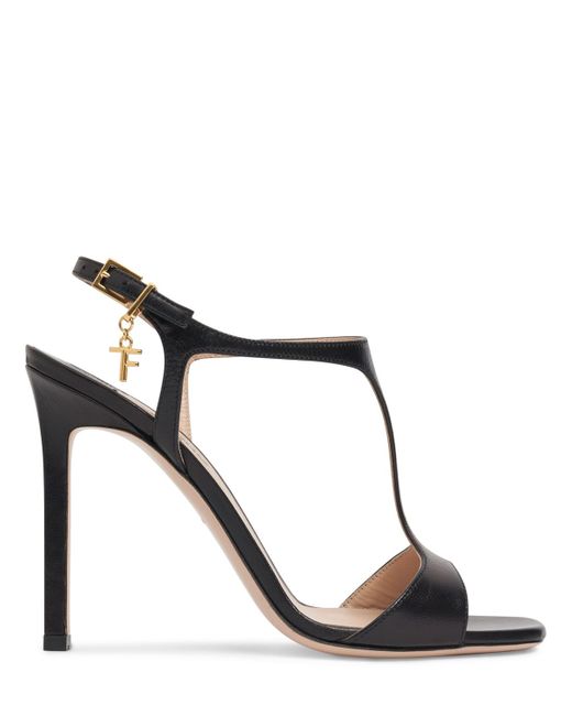 Tom Ford 105mm Angelina Leather Sandals