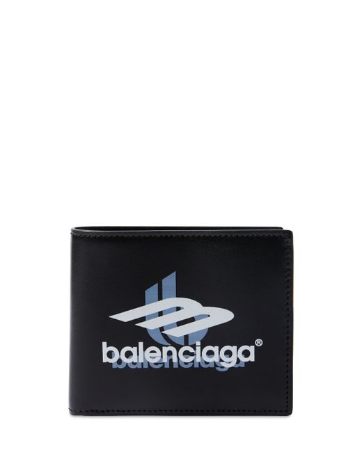 Balenciaga Square Leather Folded Wallet