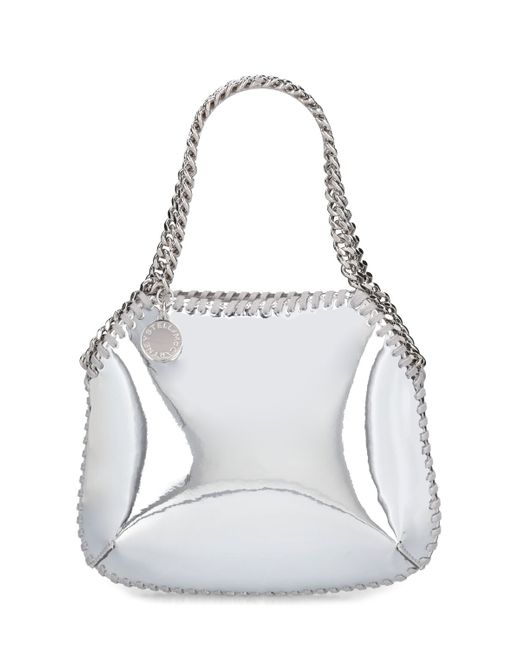 Stella McCartney Mini Alter Mat Mirrored Top Handle Bag