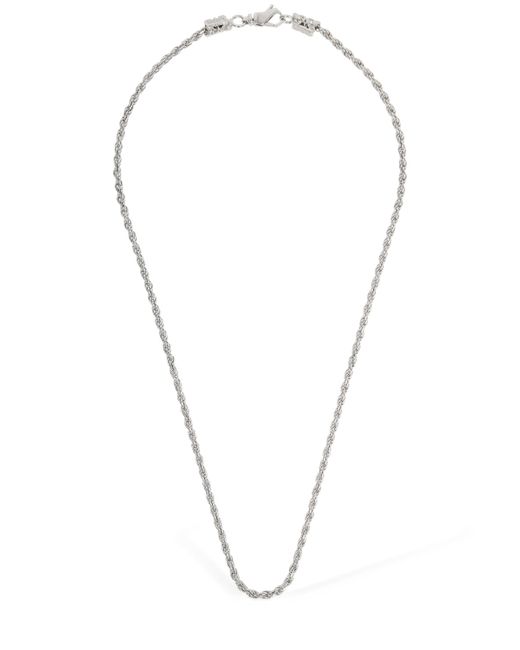 Emanuele Bicocchi Thin Rope Chain Necklace