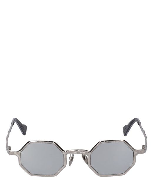 Kuboraum Berlin Z19 Squared Metal Sunglasses