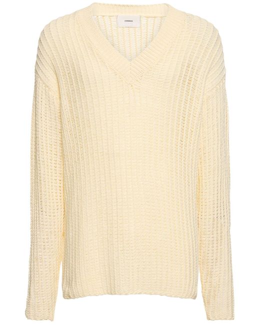 Commas Relaxed Fit V-neck Knit Sweater