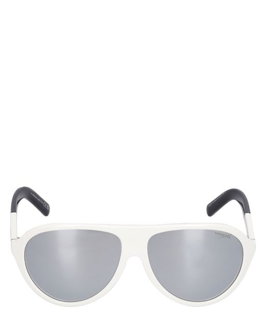 Moncler Roque Pilot Polarized Sunglasses