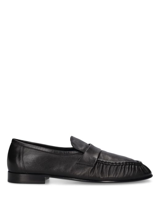 The Row Soft Leather Loafers