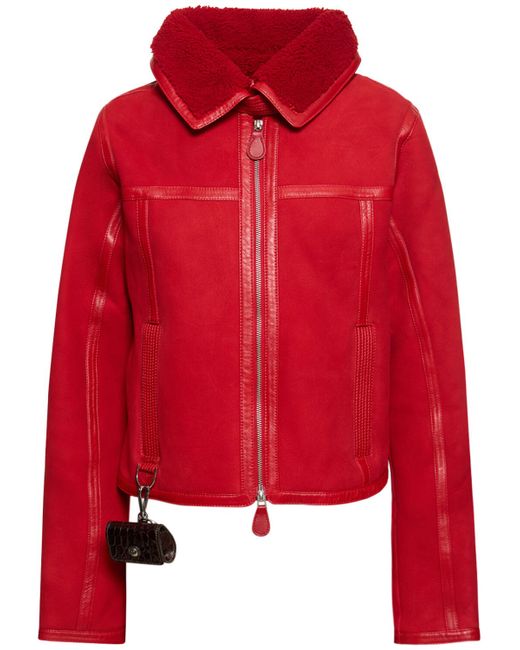 Saks Potts Cosmo Zip-up Leather Jacket