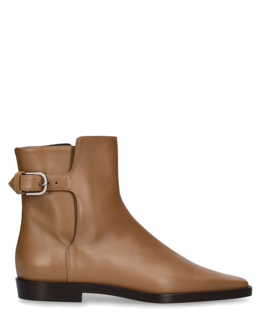 Totême The Belted Leather Boots