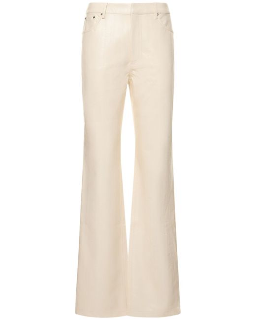 Rotate Textured Straight Pants