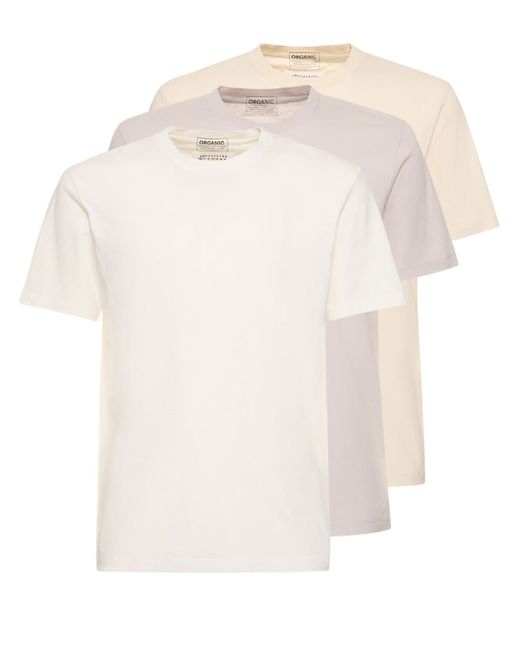 Maison Margiela Pack Of 3 Cotton T-shirts