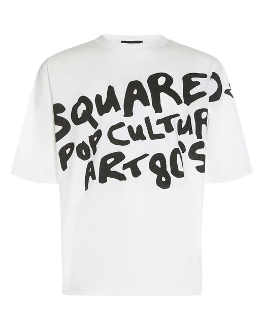 Dsquared2 D2 Pop 80s Printed Cotton T-shirt