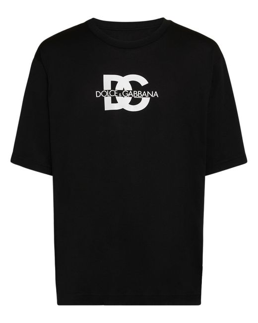 Dolce & Gabbana Logo Cotton Jersey T-shirt