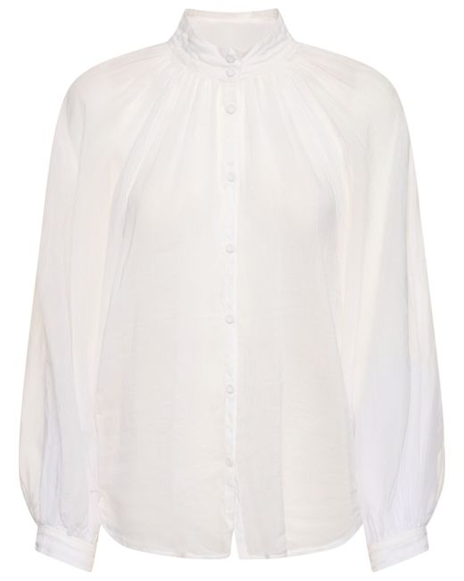 Forte-Forte Cotton Silk Voile Bohemian Shirt