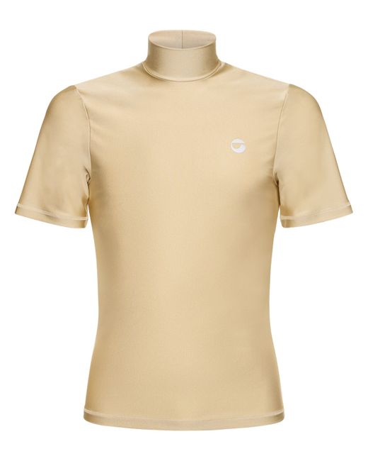 Coperni Logo Fitted High Collar T-shirt