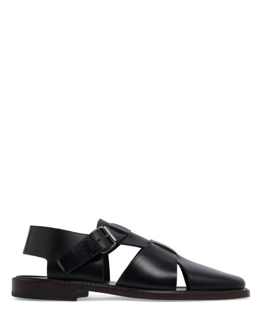 Lemaire Fisherman Leather Sandals