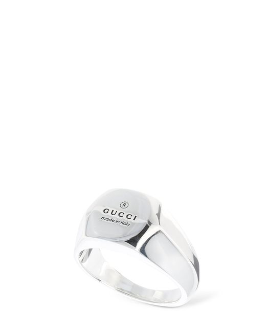 Gucci Trademark Sterling Ring