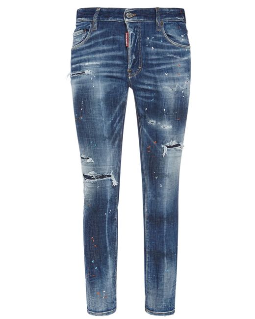 Dsquared2 Super Twinky Fit Cotton Denim Jeans