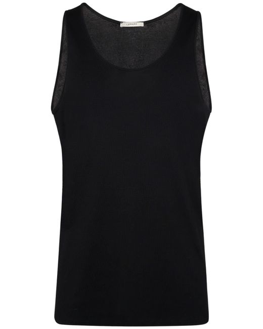 Lemaire Cotton Rib Tank Top