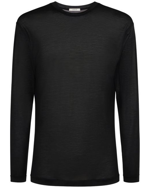 Lemaire Soft Silk Long Sleeve T-shirt