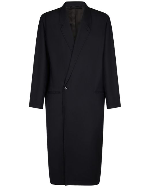 Lemaire Double Breast Wool Blend Coat