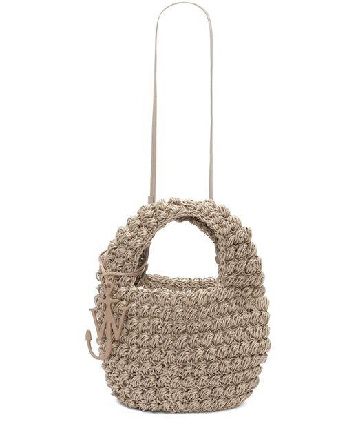 J.W.Anderson Popcorn Crochet Basket Bag