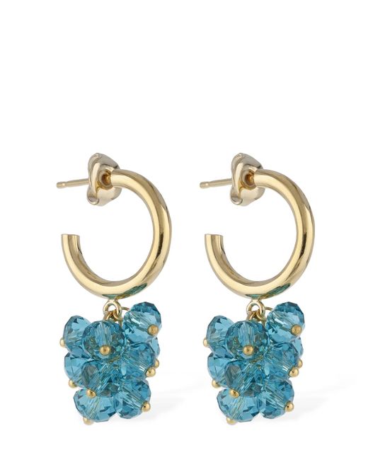 Isabel Marant Polly Glass Hoop Earrings