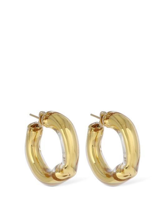 Isabel Marant Shiny Bubble Hoop Earrings