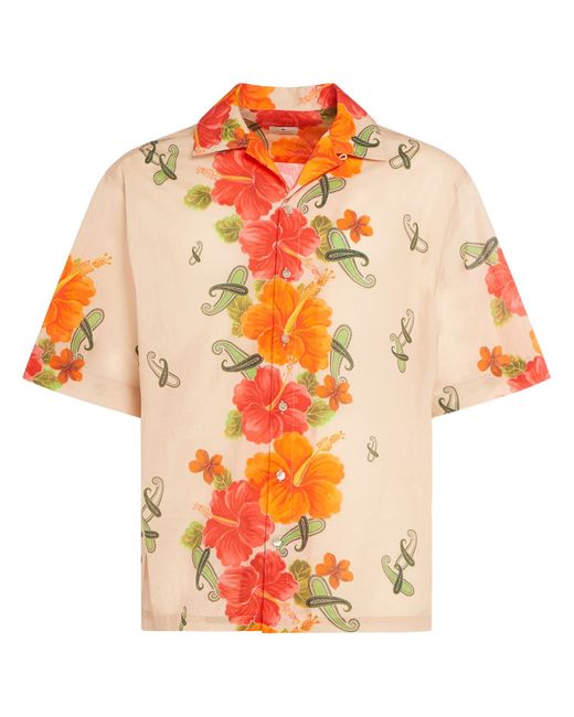 Etro Floral Bowling Shirt