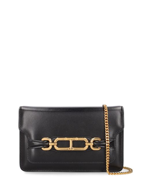 Tom Ford Small Box Leather Shoulder Bag