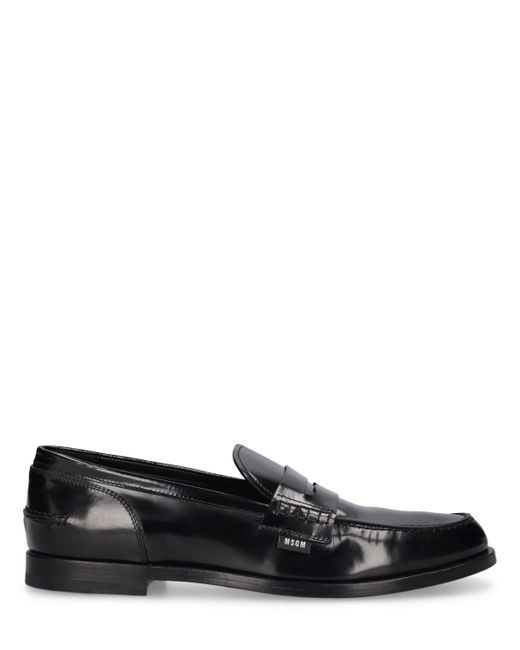 Msgm Leather Loafers