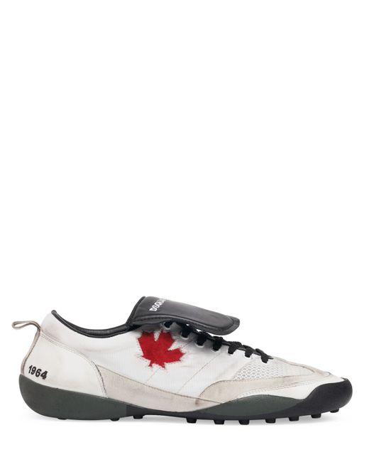 Dsquared2 Soccer Leather Shoes