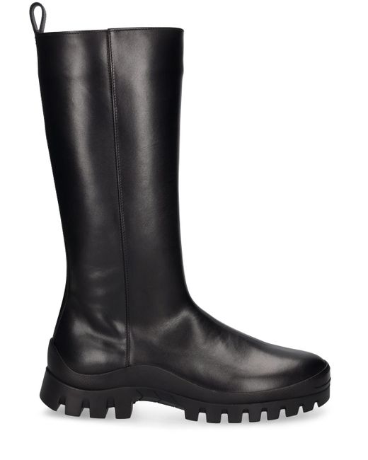 The Row 20mm Greta Tall Leather Boots