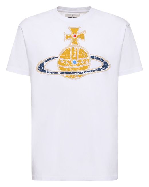 Vivienne Westwood Logo Print Cotton Jersey T-shirt
