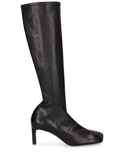 Jil Sander 65mm Leather Tall Boots