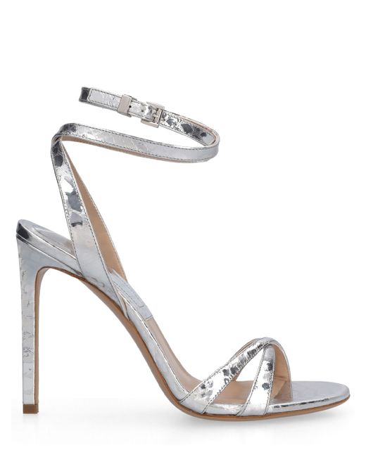 Michael Kors Collection 110mm Chrissy Mirror Leather Sandals