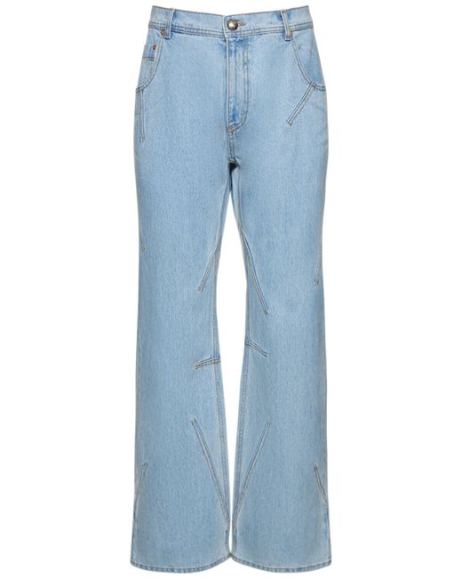 Andersson Bell Tripot Coated Cotton Flared Jeans