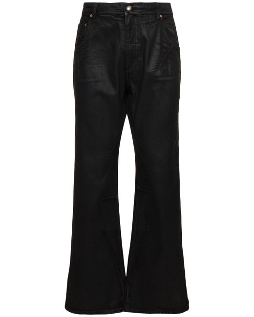 Andersson Bell Tripot Coated Cotton Flared Jeans