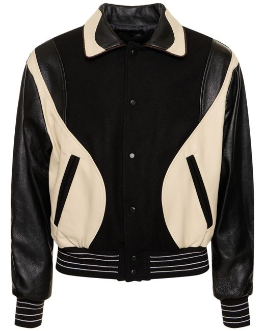 Andersson Bell Robyn Wool Leather Varsity Jacket