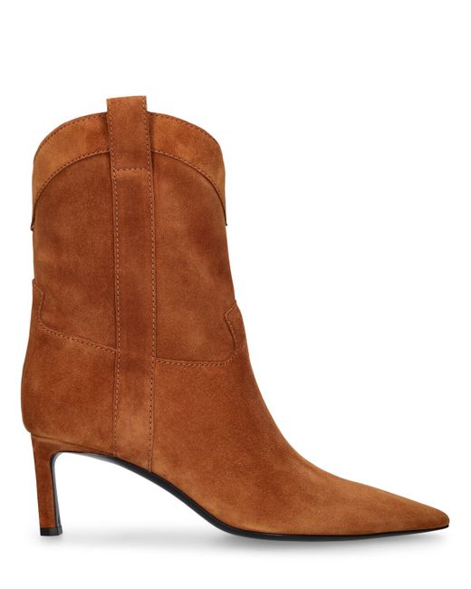 Sergio Rossi 60mm Leather Tall Boots