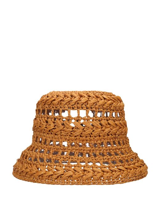 Weekend Max Mara Adito Crochet Bucket Hat