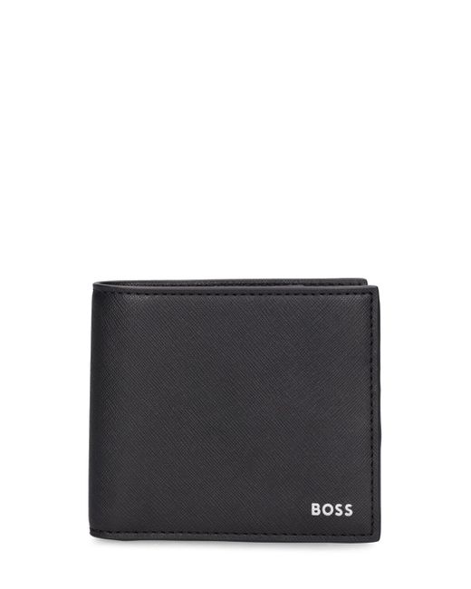Boss Zair Leather Billfold Wallet