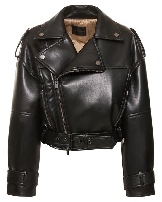 The Andamane Nova Oversize Faux Leather Jacket