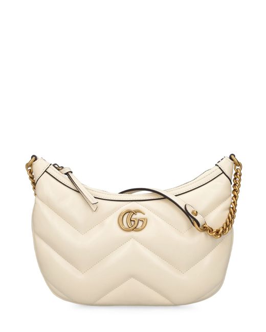 Gucci Small Gg Marmont Leather Shoulder Bag