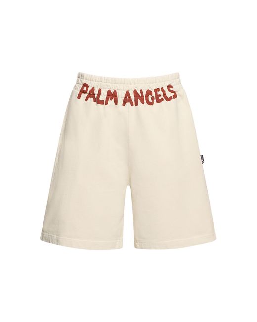 Palm Angels Seasonal Logo Cotton Sweatpants