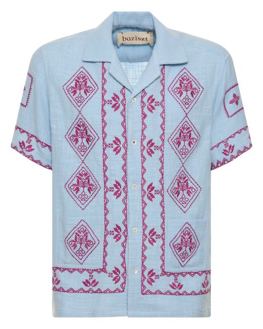 Baziszt Embroidered Cotton Shirt