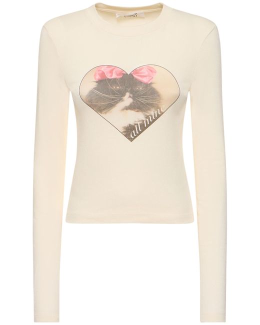 Cannari Concept Printed Cotton Long Sleeve Shirt