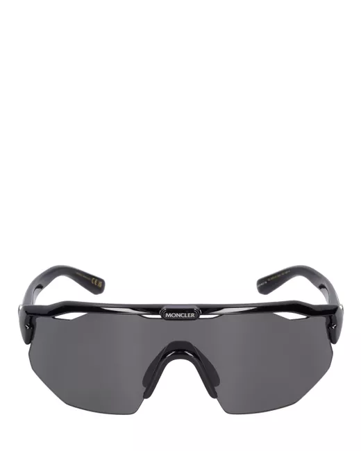 Moncler Shield Acetate Mask Sunglasses