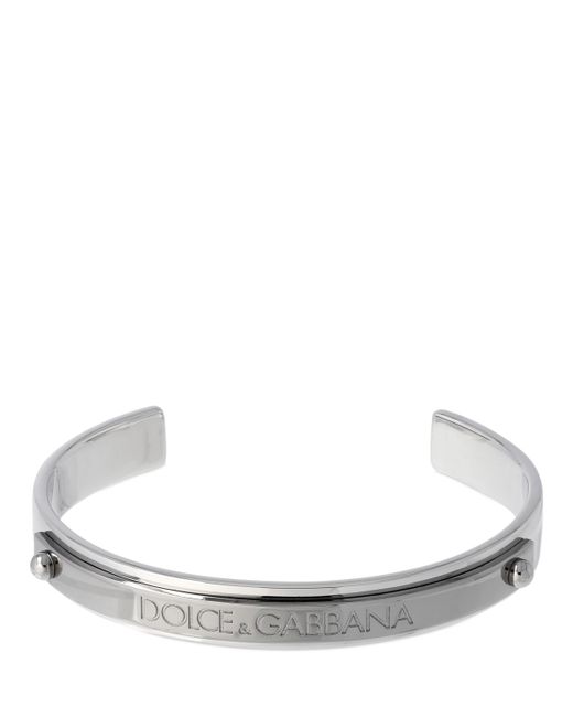 Dolce & Gabbana Dg Logo Cuff Bracelet
