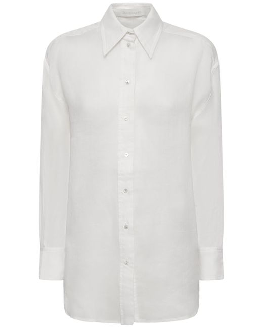 Zimmermann Alight Embroidered Relaxed Shirt