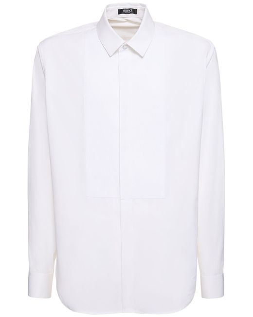 Versace Cotton Poplin Formal Shirt