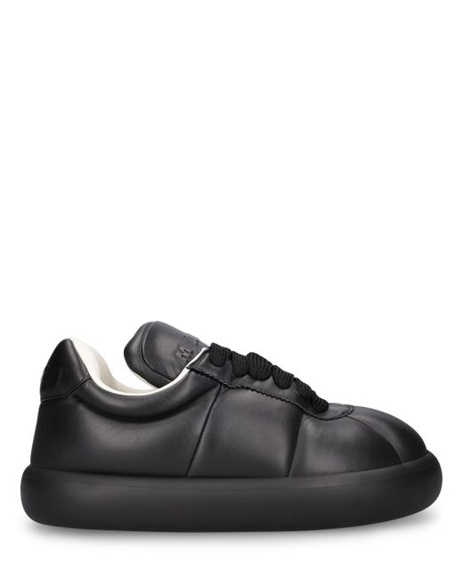Marni Chunky Soft Leather Low Top Sneakers