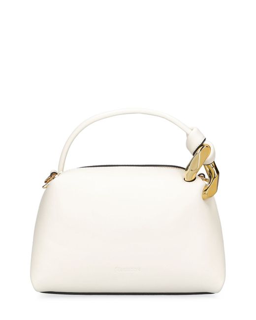 J.W.Anderson Small Corner Leather Top Handle Bag